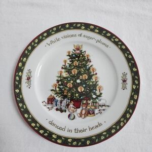 Portmeirion Christmas Story Plate - Sugar Plums